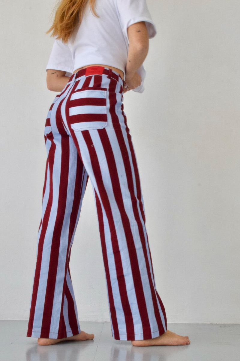 Jean Valeria Rayas Burgundy y Bleu Clair