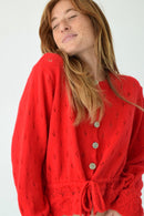 Cardigan Josephine Rouge