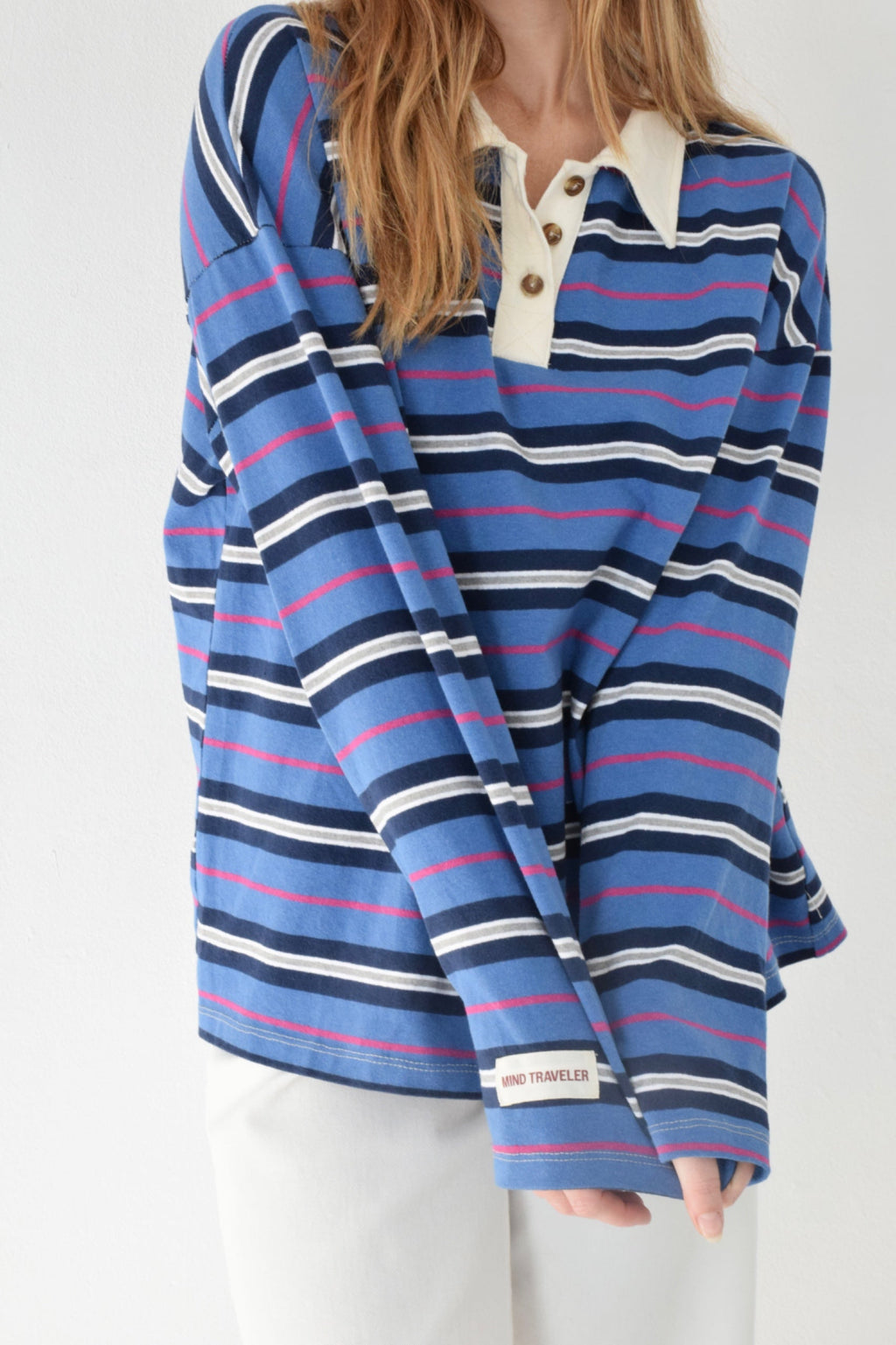 Filipa Navy Polo Shirt