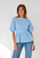 Blusa Ari Azul