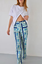 Valeria Flores Jeans Azul