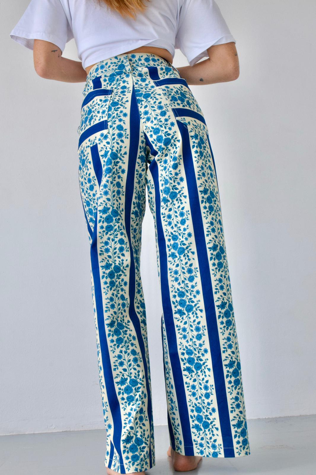 Valeria Flores Jeans Azul