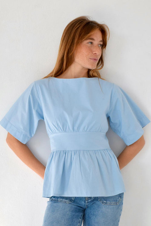 Ari Blouse Blue