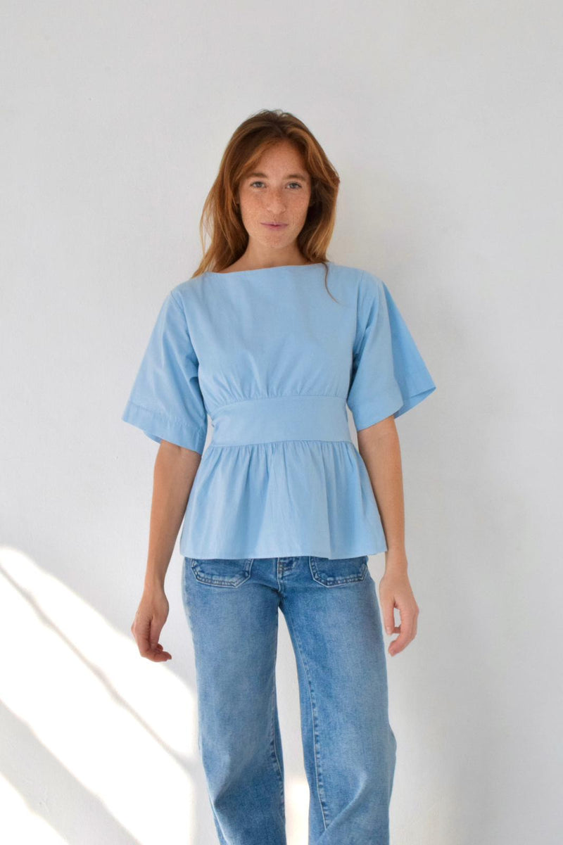Blusa Ari Azul