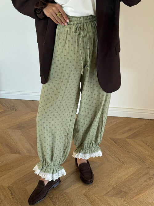 Pantalones | Guisante caqui