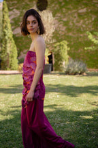 Vestido morado Iris