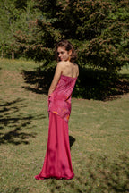 Vestido morado Iris