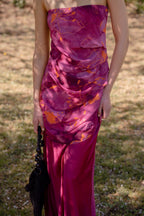 Vestido morado Iris