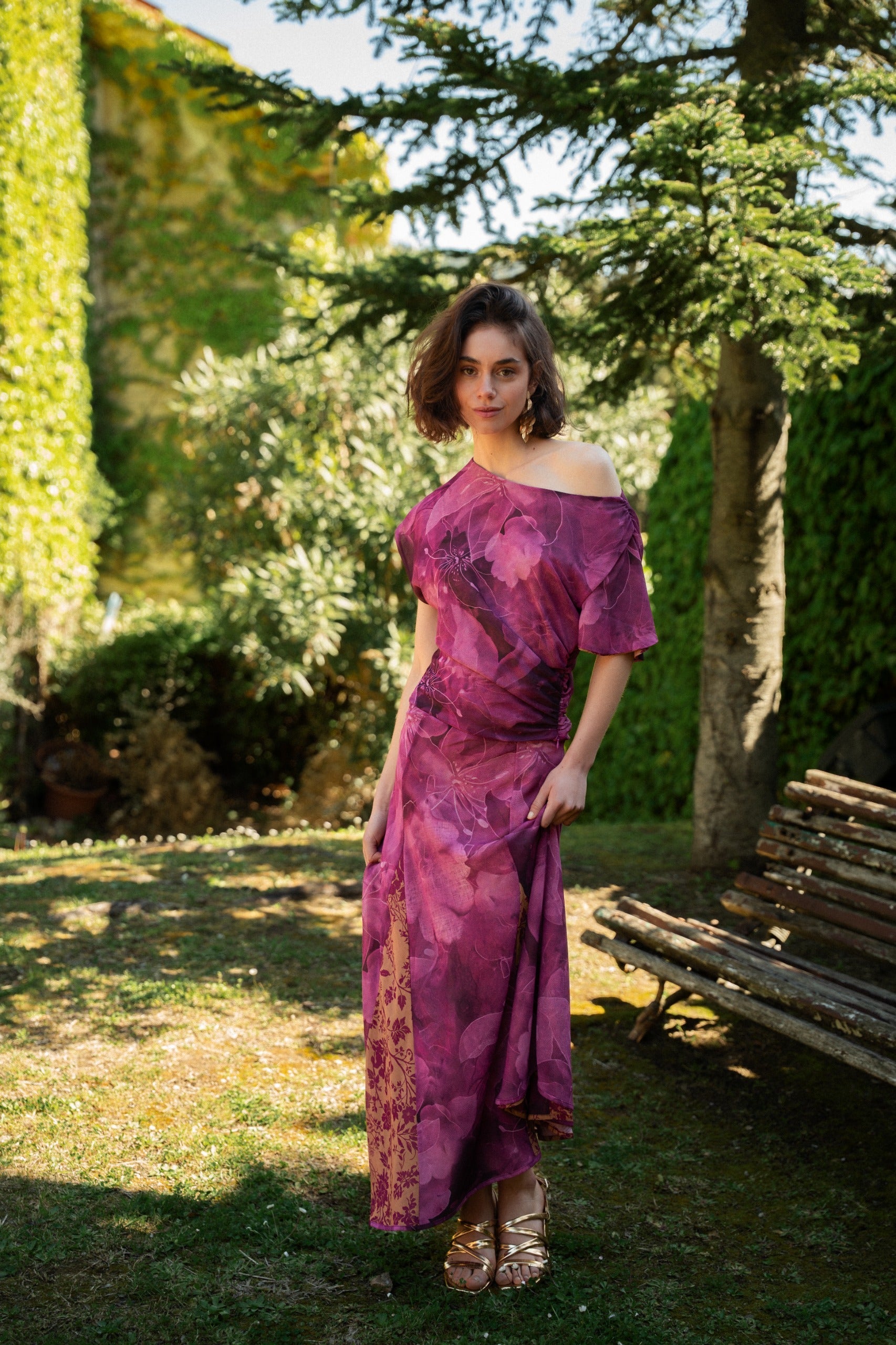 Tapa Jimena Buganvilla y Ocre Reversible