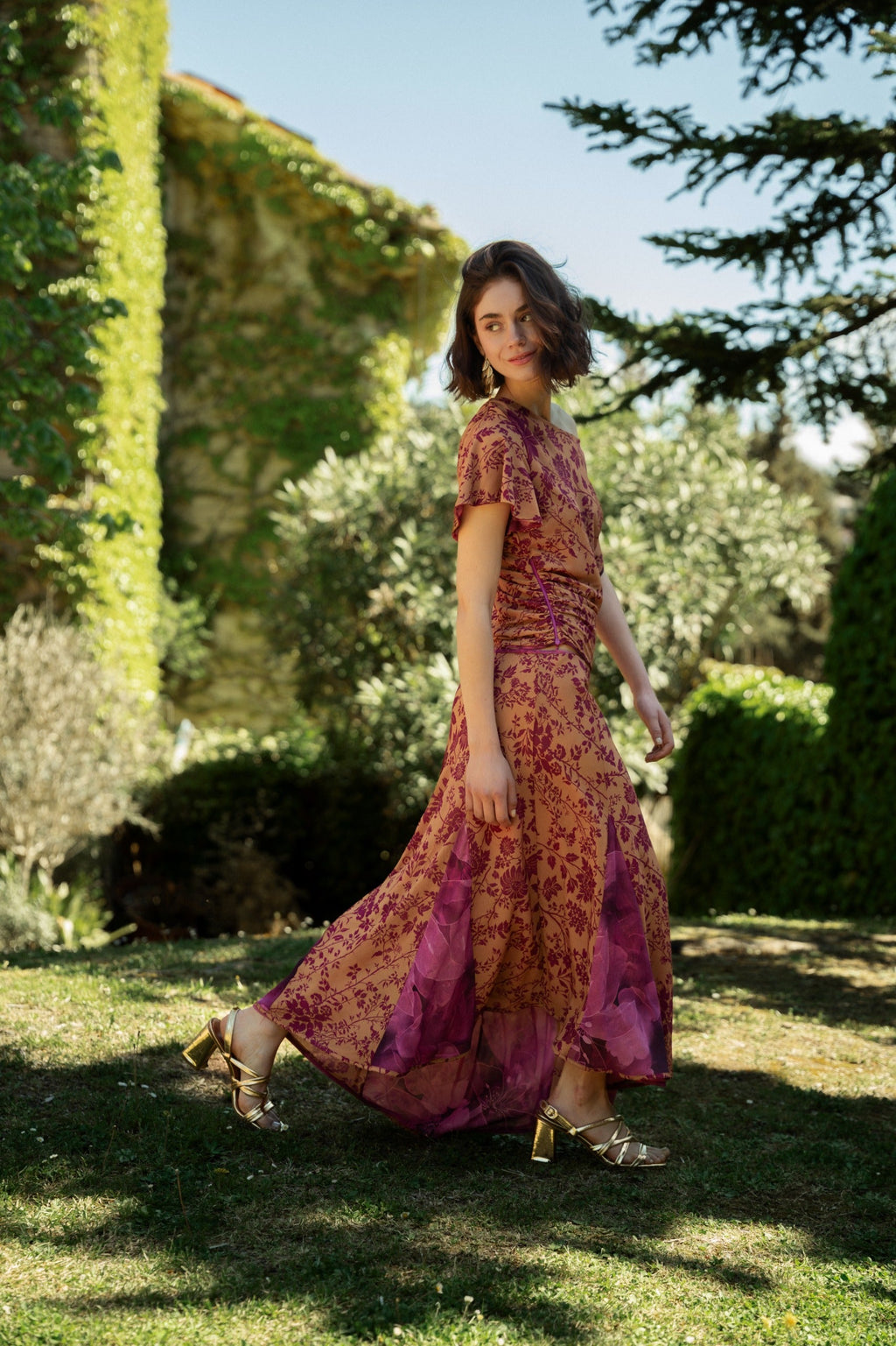 Tapa Jimena Buganvilla y Ocre Reversible