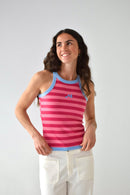 Top Nuri Pink and Fuchsia
