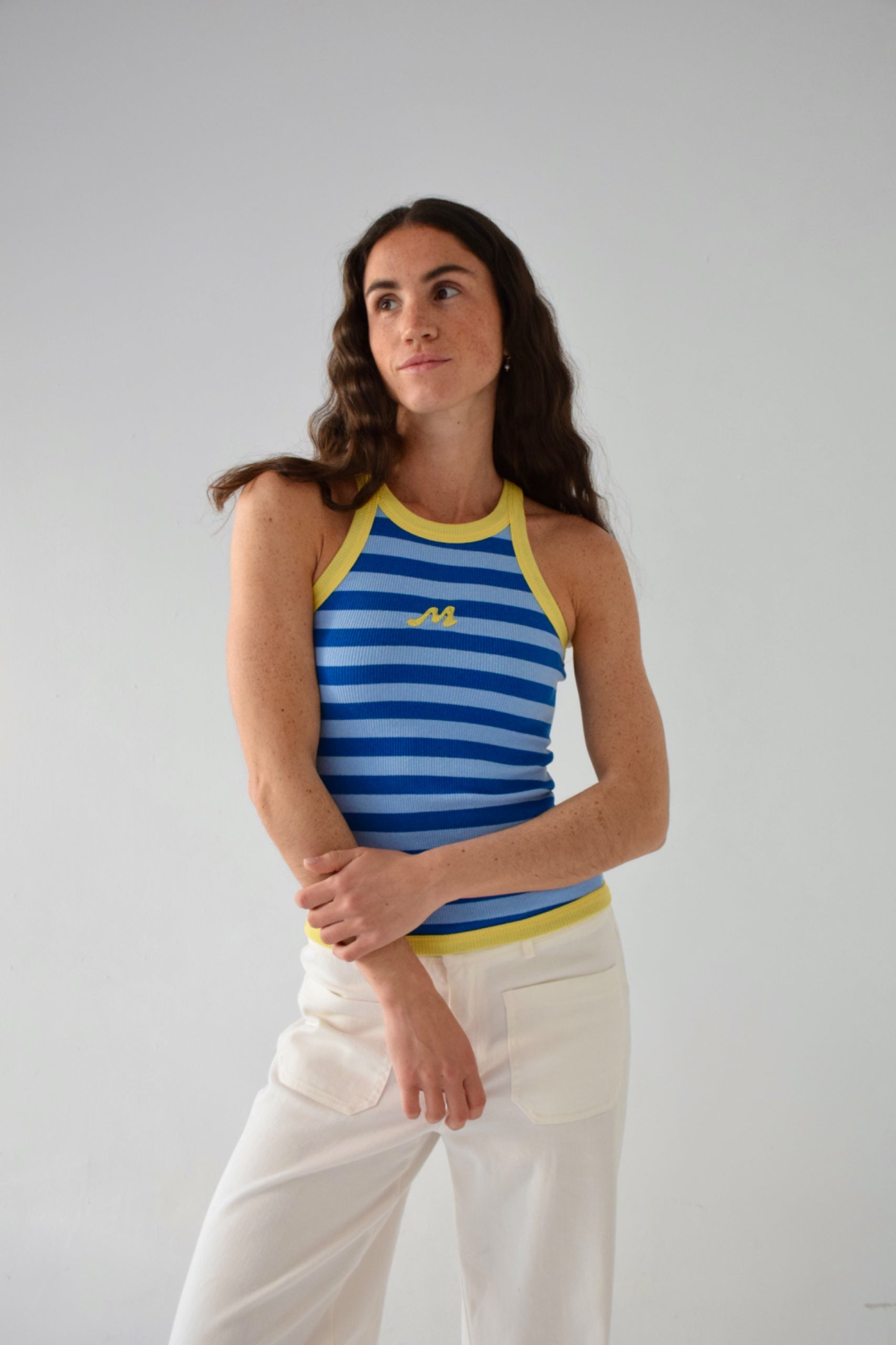 Top Nuri Light Blue and Blue