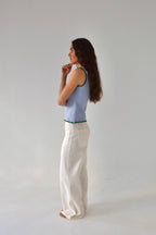 Top Miriam Celeste y Verde