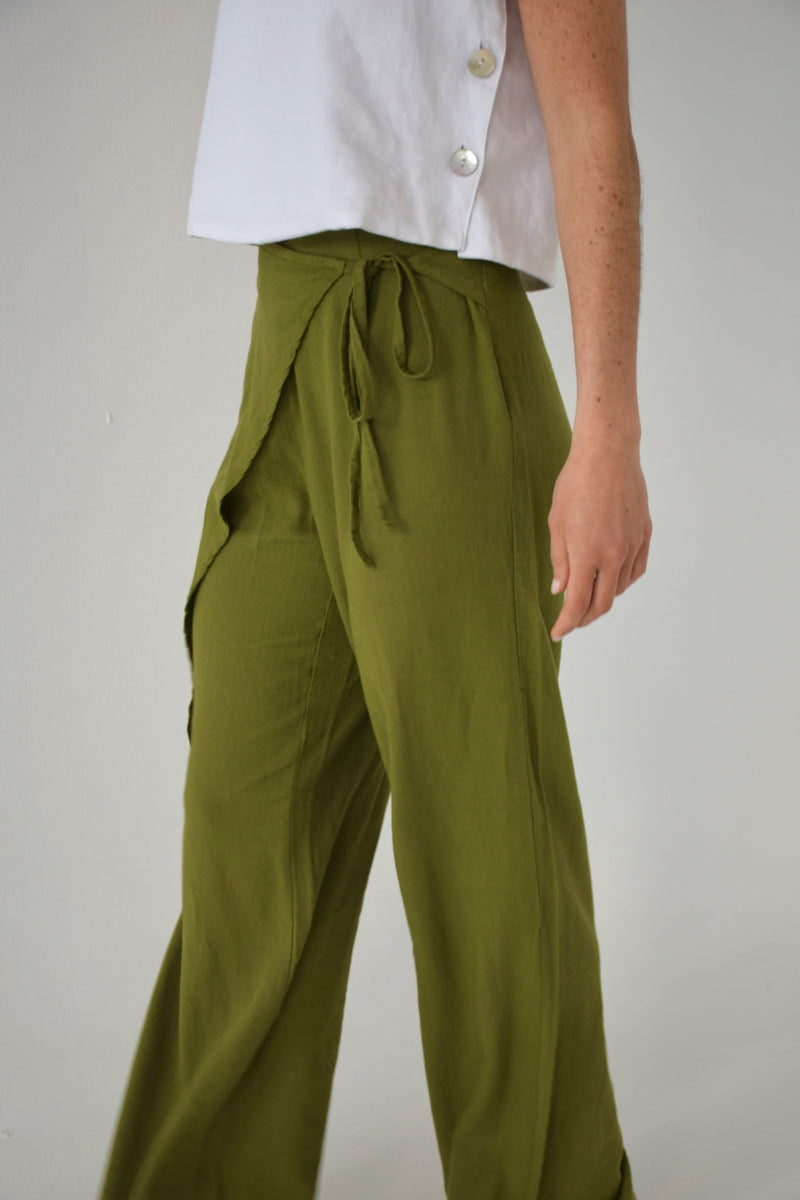 Pantalon Carlota Vert