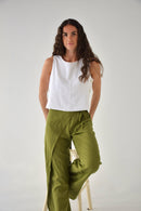 Pantalon Carlota Vert