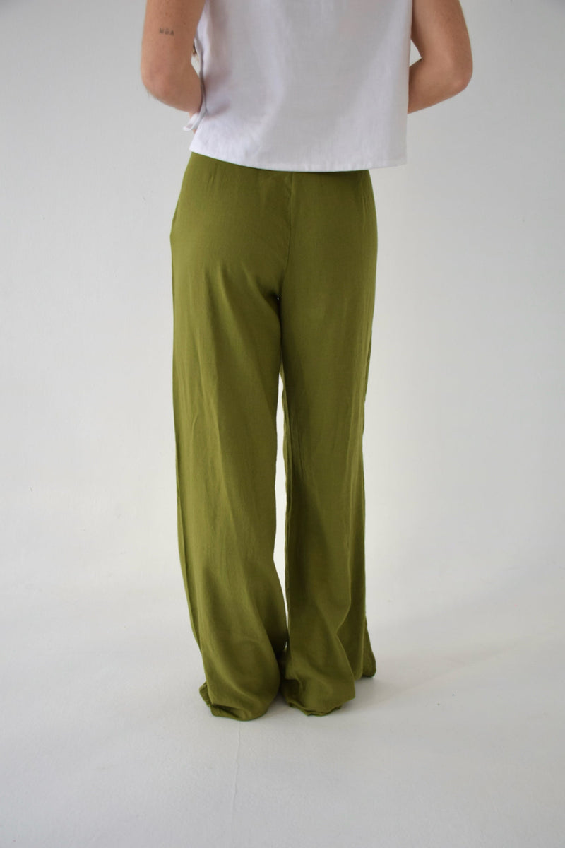 Pantalon Carlota Vert