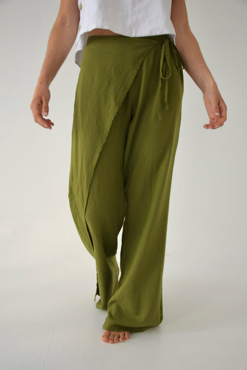 Pantalon Carlota Vert