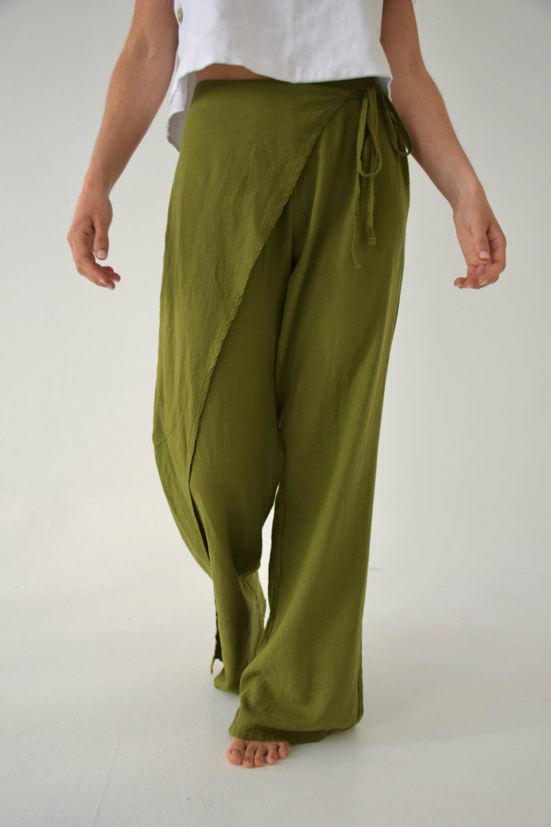 Pantalon Carlota Vert