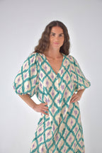 Turquoise Mica Dress