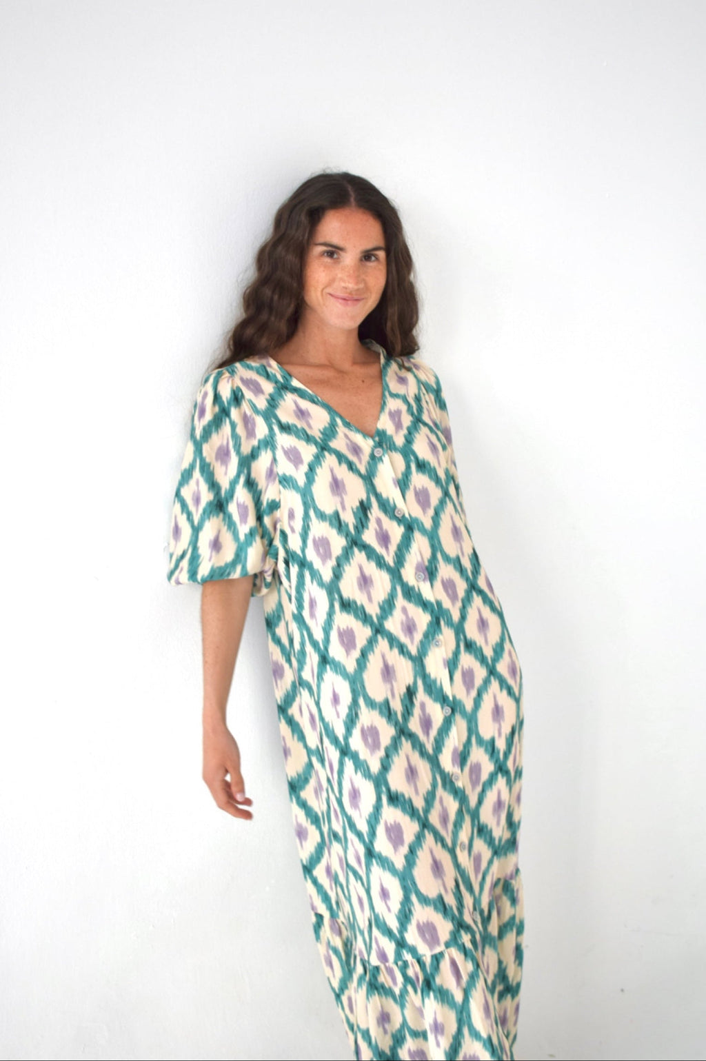 Turquoise Mica Dress