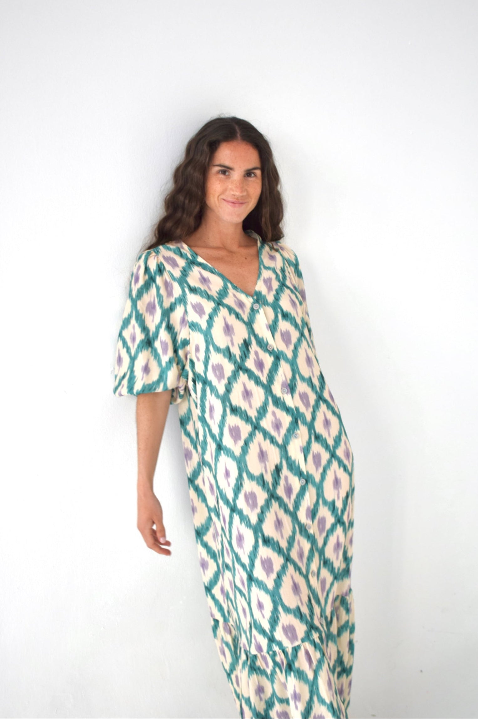 Turquoise Mica Dress