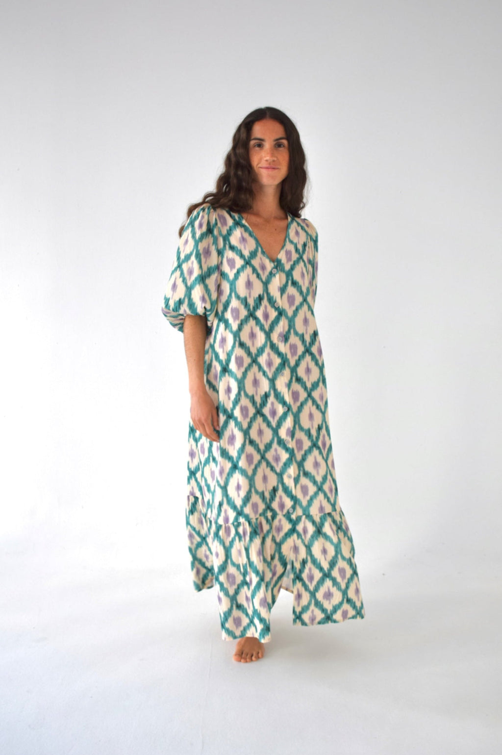Turquoise Mica Dress