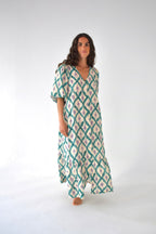 Turquoise Mica Dress