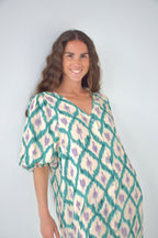 Turquoise Mica Dress