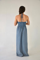 Gina Vichy Navy Dress