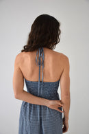 Gina Vichy Navy Dress