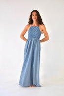 Gina Vichy Navy Dress