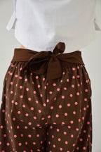 Lia Topos Brown and Pink Pants