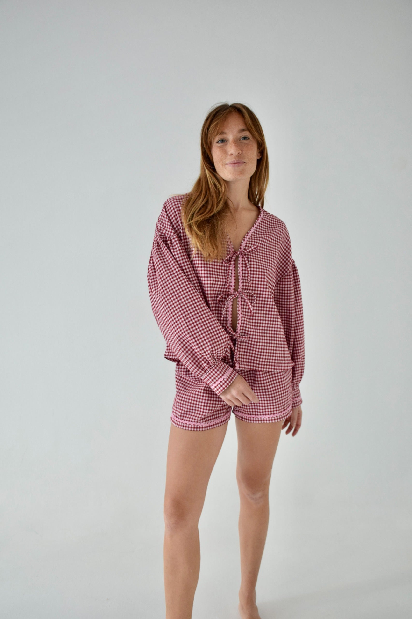 Shorts Marta Vichy Burgundy