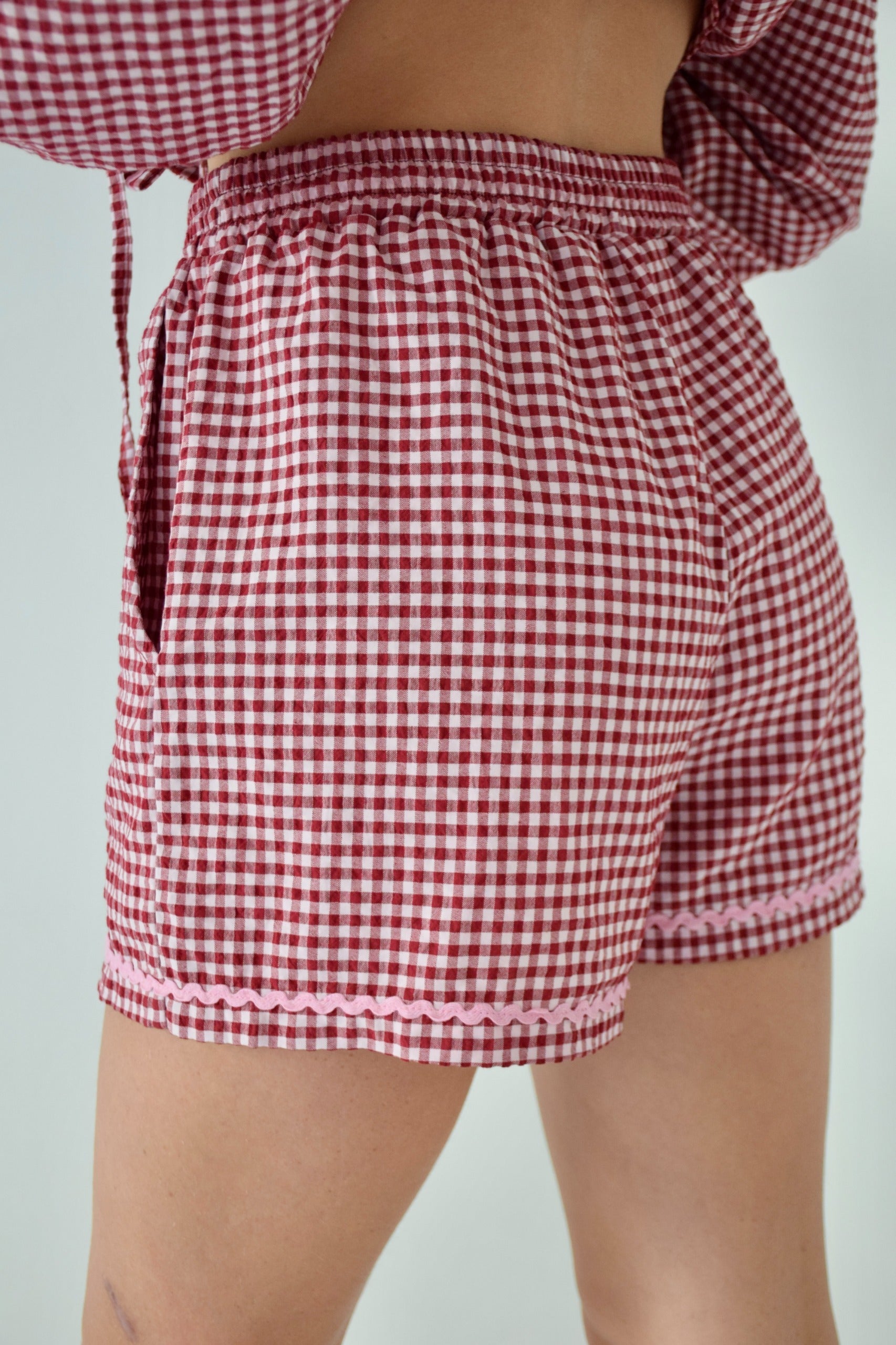Shorts Marta Vichy Burgundy
