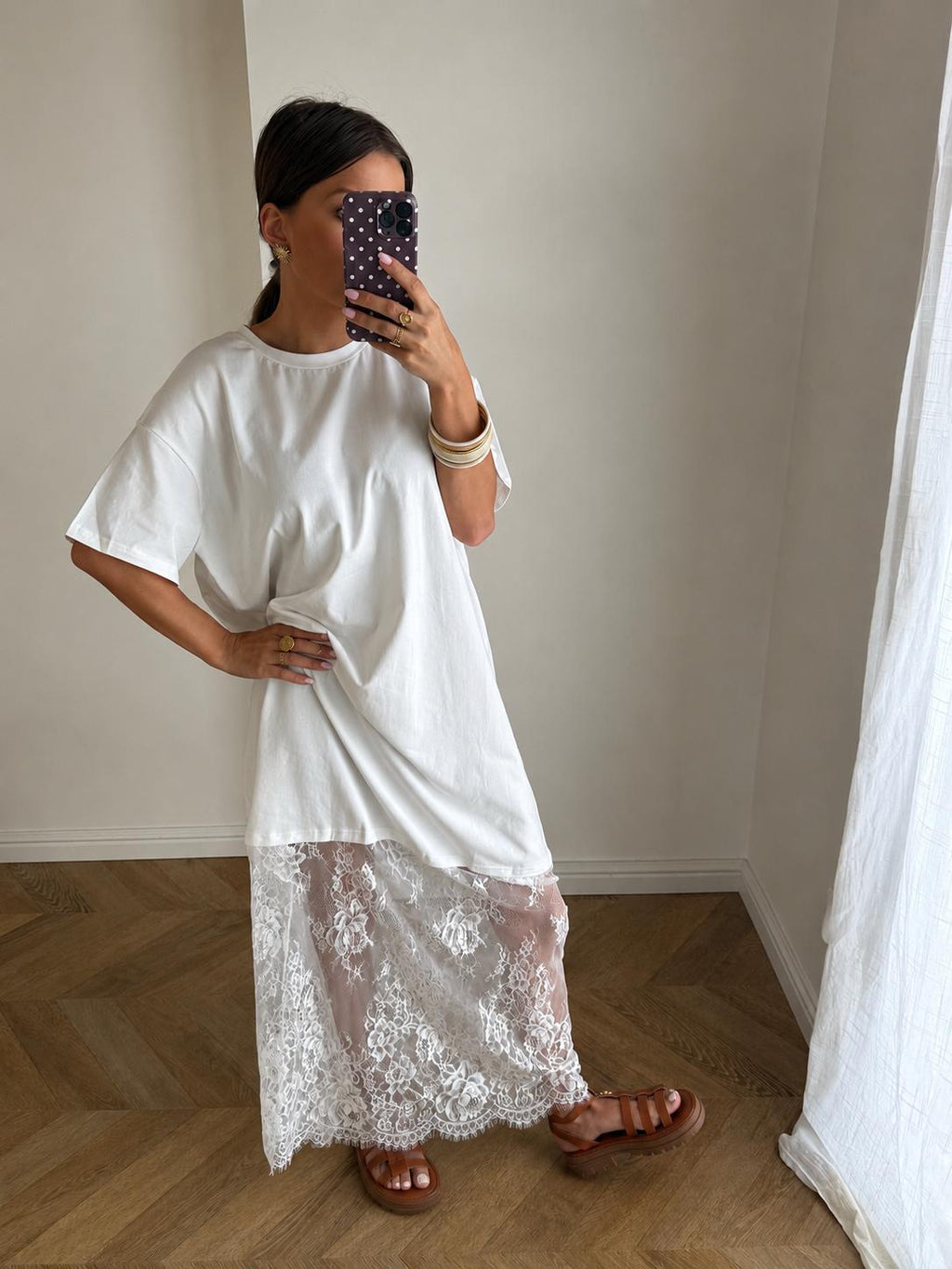 Robe May Blanc