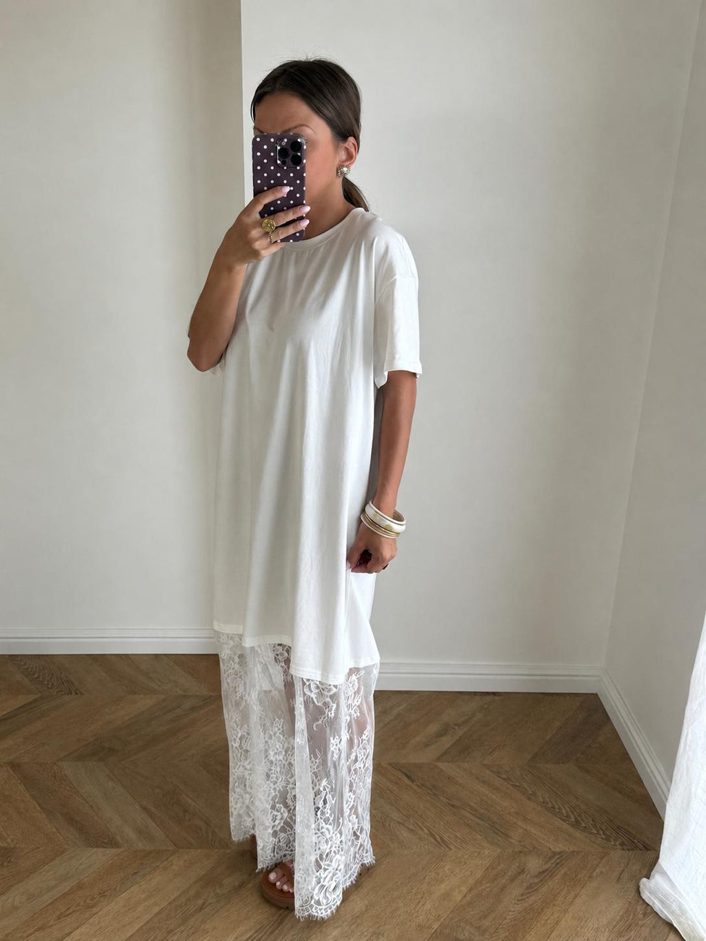 Robe May Blanc