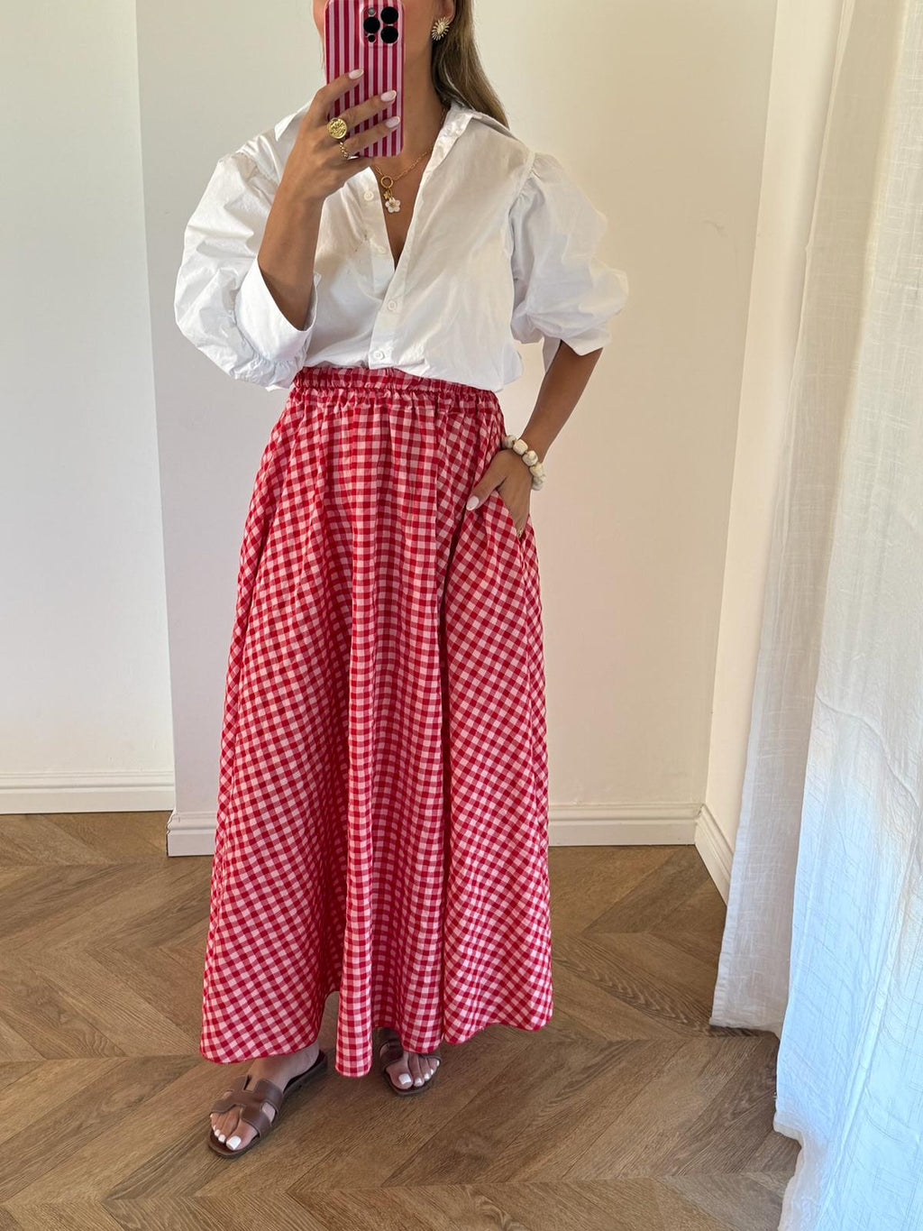 Jupe Cherry Rouge