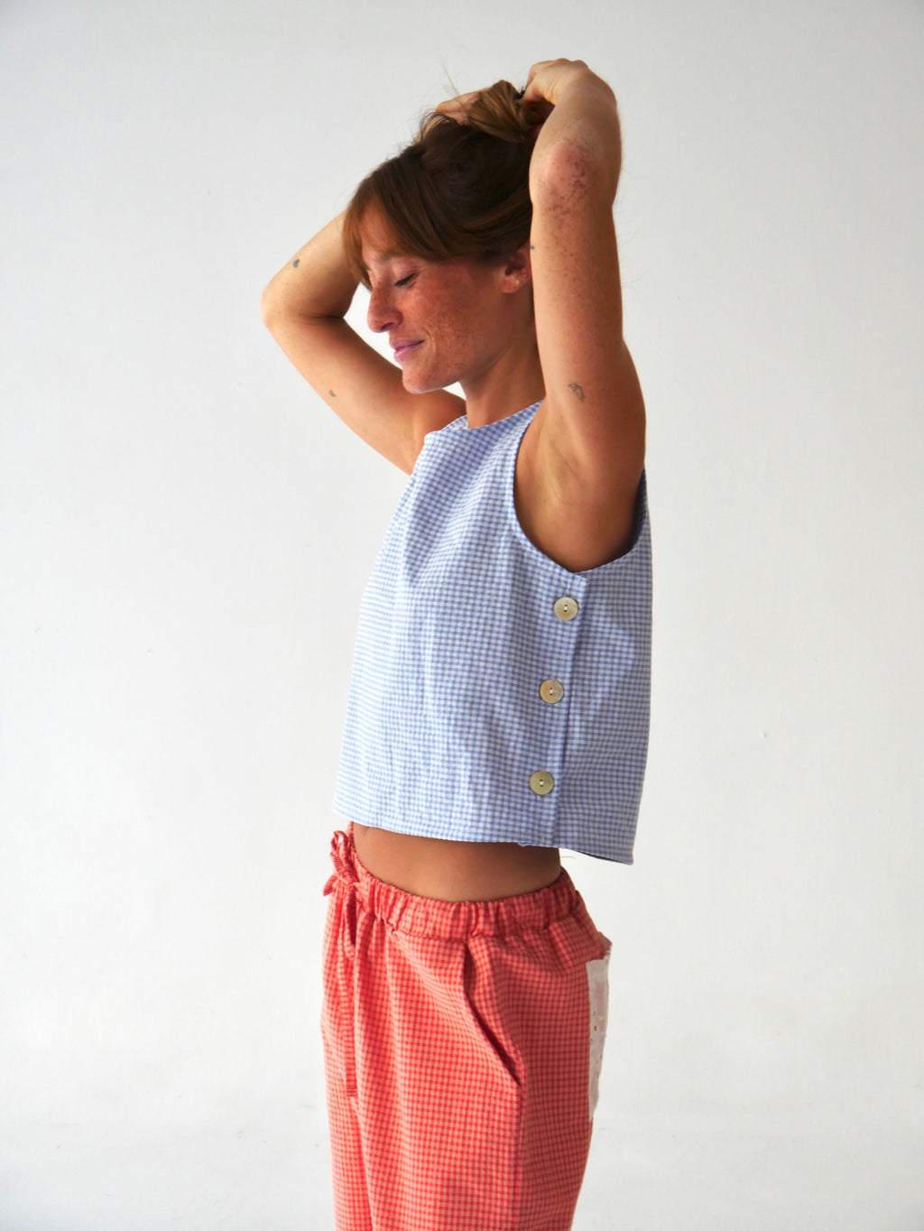 Top Claudia Vichy Bleu Ciel