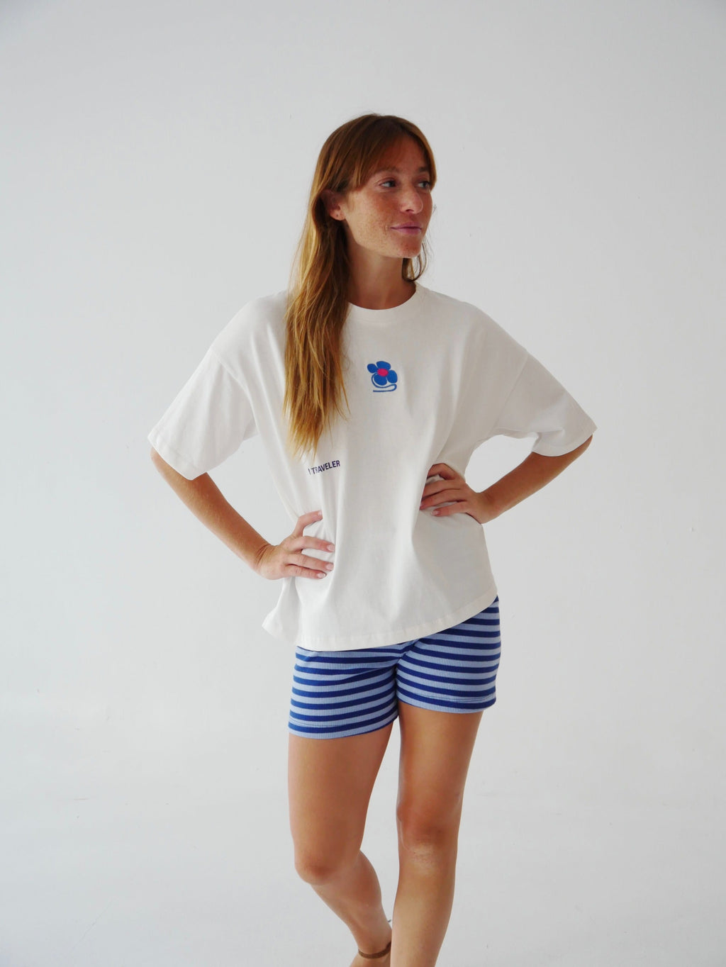 T-Shirt Fleur Méditerranéenne
