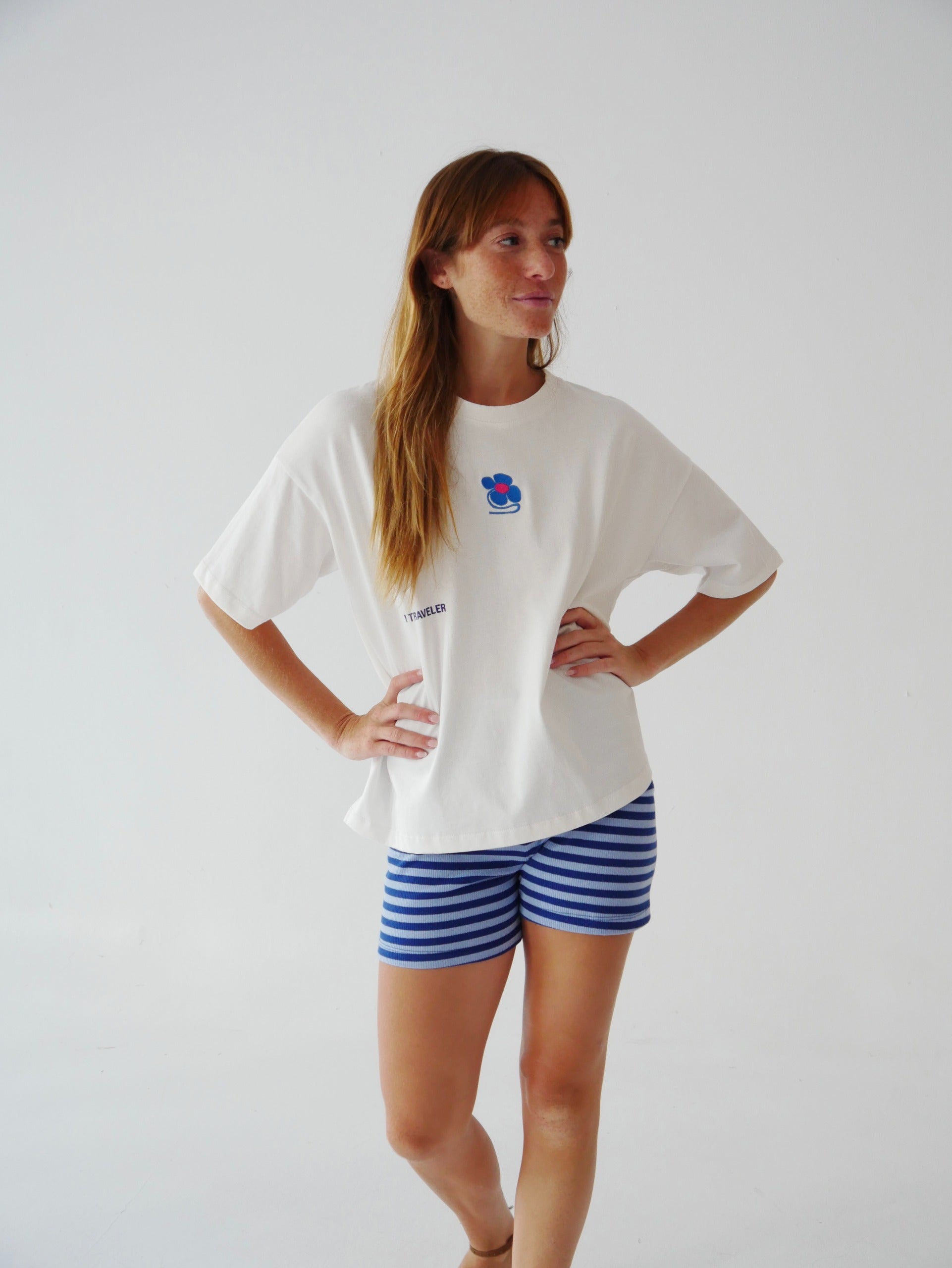 T-Shirt Fleur Méditerranéenne