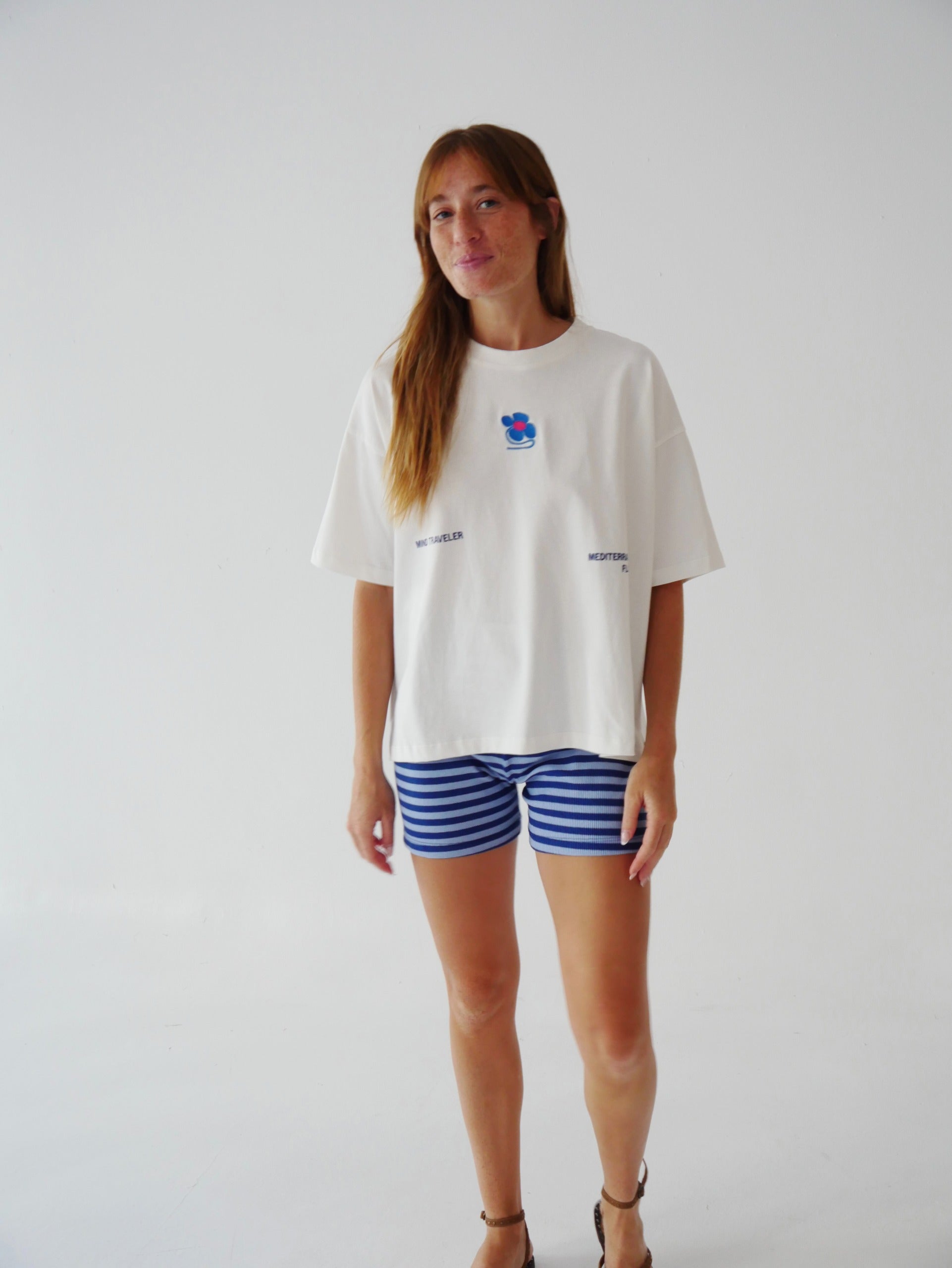 T-Shirt Fleur Méditerranéenne