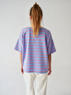 T-Shirt Nunu Lilas Et Bleu Ciel