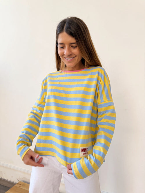 Camiseta Núria Celeste
