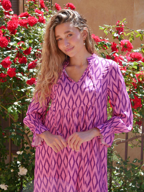 Robe Allegra Purple Diamond