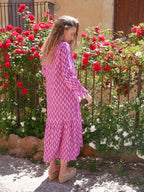 Vestido Allegra Púrpura Diamante