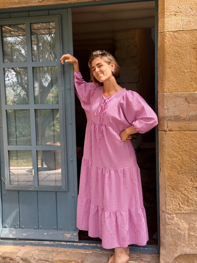 Robe Gabriela Bougainvillier