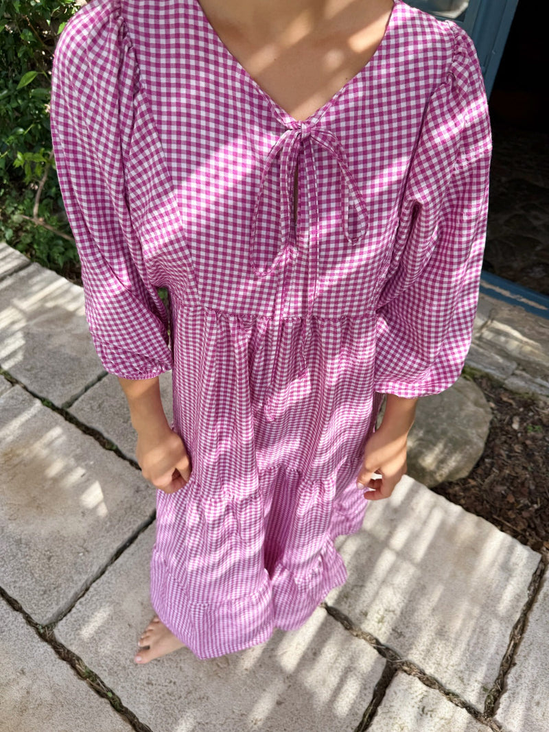Robe Gabriela Bougainvillier