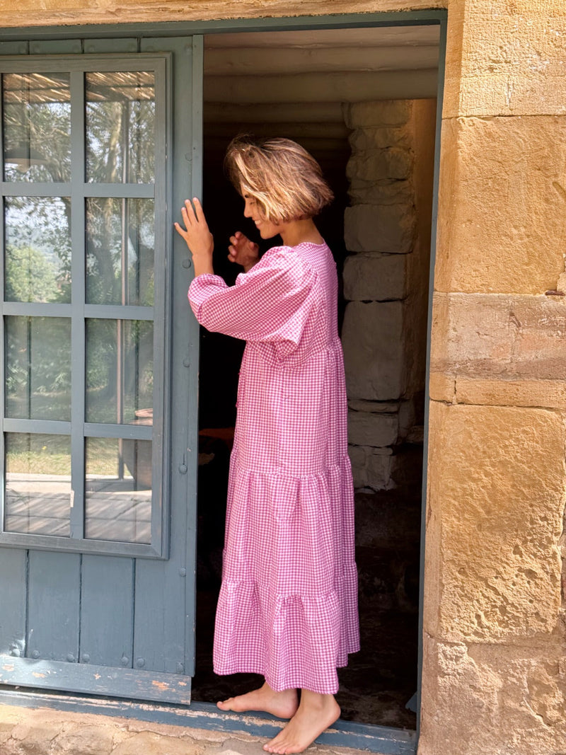 Robe Gabriela Bougainvillier