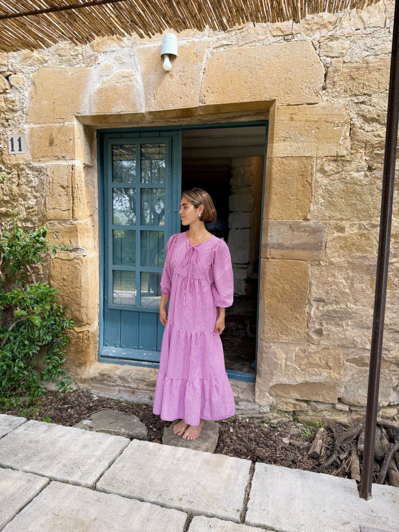 Robe Gabriela Bougainvillier