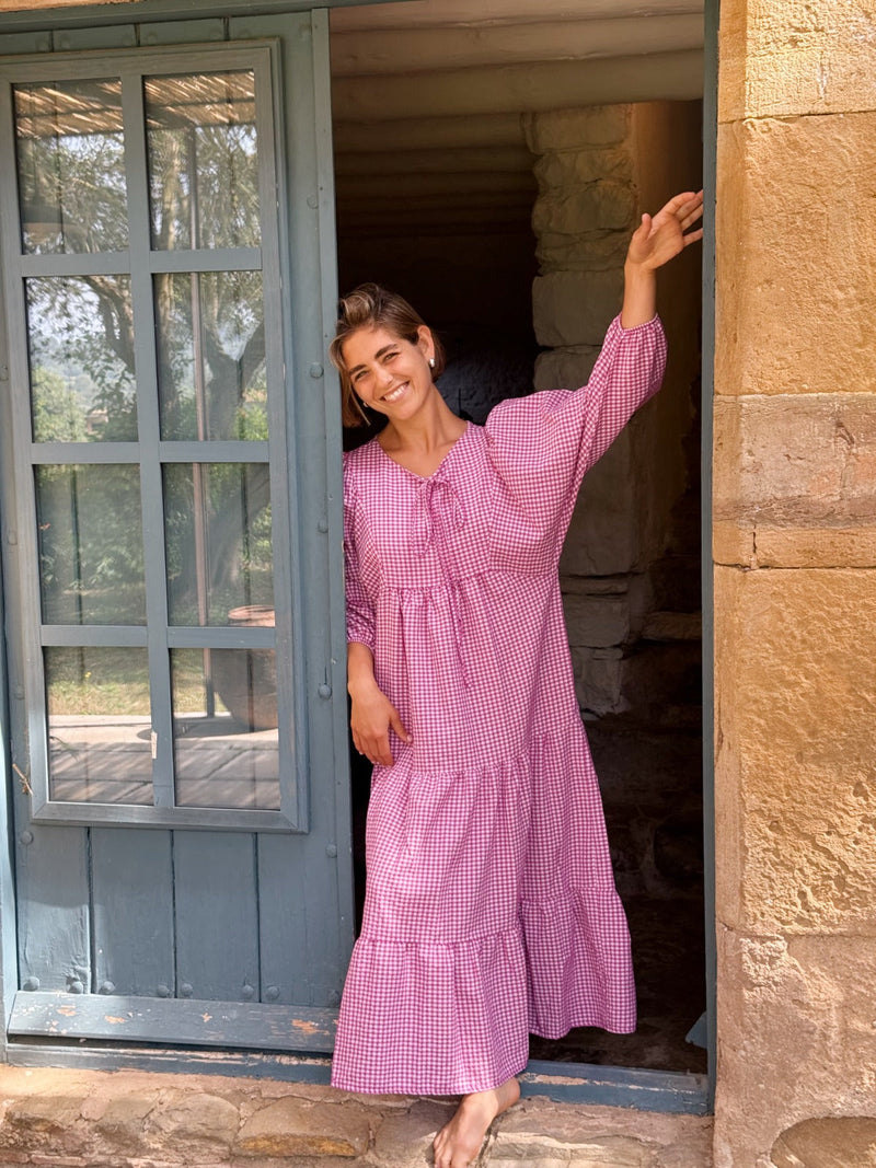 Robe Gabriela Bougainvillier